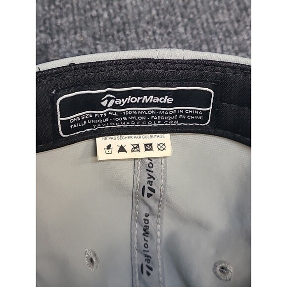 TaylorMade Tour Preferred SLDR Golf Grey OneSize Adjustable Baseball Hat Cap - Picture 5 of 5
